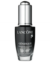 Lancôme's first skincare that boosts the activity of genes* and stimulates the production of youth proteins**. A true skincare innovation with 7 worldwide patents pending, Génifique is the foundation of every woman's skincare at any age or for any skin concern. Visibly younger skin in just 7 days. Skin looks as if lit from within - breathtaking radiant. Its youthful quality returns: cushiony soft and velvety to the touch. Drop by drop, skin is vibrant with youth, its tone becomes astonishingly even, its texture dramatically refined. Lancôme's first skincare that boosts the activity of genes* and stimulates the production of youth proteins**. A true skincare innovation with 7 worldwide patents pending, Génifique is the foundation of every woman's skincare at any age or for any skin concern. Visibly younger skin in just 7 days. Skin looks as if lit from within - breathtaking radiant. Its youthful quality returns: cushiony soft and velvety to the touch. Drop by drop, skin is vibrant with youth, its tone becomes astonishingly even, its texture dramatically refined.