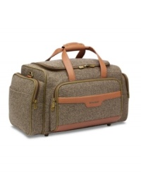 A classic duffel refined for first-class travel, Hartmann's carry-on companion is outfitted in sophisticated tweed with rich, leather accents. With plenty of packing space and a wealth of handy pockets, you'll have no problem reaching your destination. Lifetime warranty. A classic duffel refined for first-class travel, Hartmann's carry-on companion is outfitted in sophisticated tweed with rich, leather accents. With plenty of packing space and a wealth of handy pockets, you'll have no problem reaching your destination. Lifetime warranty.