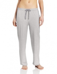 Nautica Sleepwear Women's Stripe Knit Anchor Ankle Pant