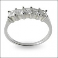 New SIZE9 - 925 Sterling Silver Jeweled Fancy Fashion White CZ Stone Silver Ring Body Jewelry New SIZE9 - 925 Sterling Silver Jeweled Fancy Fashion White CZ Stone Silver Ring Body Jewelry