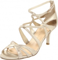 Ivanka Trump Women's Elkie Ankle-Strap Sandal,Gold,8 M US Ivanka Trump Women's Elkie Ankle-Strap Sandal,Gold,8 M US