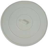 Suction Sink Stopper, White Suction Sink Stopper, White