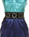 TRIXXI Sateen Strapless Dress W/ Sequin & Beaded Waist [249147072I], 530, 3