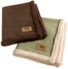 West Paw Design Big Sky Faux Suede Large Dog Blanket, Fern