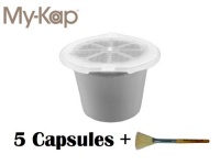 My Kap Refillable Capsule for Nespresso, 5-Pack My Kap Refillable Capsule for Nespresso, 5-Pack