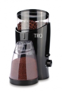 TRU Burr Grinder, Holds 1/2-Pound Coffee Beans TRU Burr Grinder, Holds 1/2-Pound Coffee Beans
