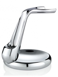 The Stand is elegantly handcrafted in polished chrome. The brush uses Pure Badger Hair to generate a rich and warm lather. The Razor is a good balance and weight for a comfortable shave and better control to avoid razor burn, skin irritations and nicks and cuts. The Stand is elegantly handcrafted in polished chrome. The brush uses Pure Badger Hair to generate a rich and warm lather. The Razor is a good balance and weight for a comfortable shave and better control to avoid razor burn, skin irritations and nicks and cuts.