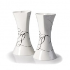 Mikasa Love Story Pair off 8-Inch Candlesticks
