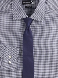 EXCLUSIVELY OURS. Classic-fitting standard in houndstooth-patterned cotton, this elegant dress shirt exemplifies expert craftsmanship and tailoring. Buttonfront Spread collar Cotton Machine wash Imported EXCLUSIVELY OURS. Classic-fitting standard in houndstooth-patterned cotton, this elegant dress shirt exemplifies expert craftsmanship and tailoring. Buttonfront Spread collar Cotton Machine wash Imported
