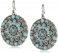 Lucky Brand Turquoise Set Stone Disk Earrings Lucky Brand Turquoise Set Stone Disk Earrings
