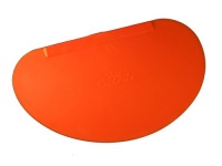 Fat Daddio's APS Contoured Bowl Scraper, 6.25 Inch x 4 Inch Fat Daddio's APS Contoured Bowl Scraper, 6.25 Inch x 4 Inch