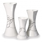 Mikasa Love Story Set of 3 Candlesticks, 6-Inch, 8-Inch, 10-Inch