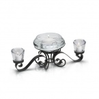 Mikasa Love Lights Centerpiece Bowl with Votives