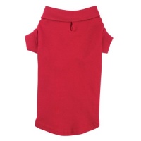 Zack & Zoey Cotton Polo Dog Shirt, Medium, 16-Inch, Tomato Red Zack & Zoey Cotton Polo Dog Shirt, Medium, 16-Inch, Tomato Red