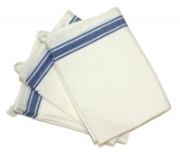 Aunt Martha's 18-Inch by 28-Inch Package of 3 Vintage Dish Towels, Blue Striped Aunt Martha's 18-Inch by 28-Inch Package of 3 Vintage Dish Towels, Blue Striped