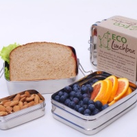 Stainless Steel ECOlunchbox Three-in-One (Bento Style Lunchbox) Stainless Steel ECOlunchbox Three-in-One (Bento Style Lunchbox)