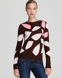 Kick start your fall wardrobe in high style with this DIANE von FURSTENBERG sweater, emblazoned with an artsy, pastel-hued print. Kick start your fall wardrobe in high style with this DIANE von FURSTENBERG sweater, emblazoned with an artsy, pastel-hued print.