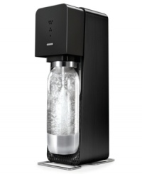 Soda in seconds! Including a carbonator, reusable BPA-free bottle and a sample pack, this soda maker revolutionizes the way you sip the bubbly. Plus, making soda at home saves money, time & the earth! 2-year warranty. Model 1019511011. Soda in seconds! Including a carbonator, reusable BPA-free bottle and a sample pack, this soda maker revolutionizes the way you sip the bubbly. Plus, making soda at home saves money, time & the earth! 2-year warranty. Model 1019511011.