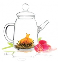 Tea Beyond GTP2001-S Heat Resistant Glass Teapot Solo, 12-Ounce Tea Beyond GTP2001-S Heat Resistant Glass Teapot Solo, 12-Ounce