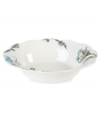 Let this hand-painted Rose vegetable bowl add to the romantic look of your dinner table. Whether for a fine or casual occasion, mix and match these Edie Rose by Rachel Bilson dinnerware pieces to create your own tabletop bouquet. Let this hand-painted Rose vegetable bowl add to the romantic look of your dinner table. Whether for a fine or casual occasion, mix and match these Edie Rose by Rachel Bilson dinnerware pieces to create your own tabletop bouquet.