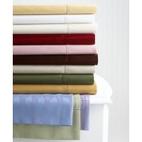 Charter Club Damask Solid 500T Ruby Full Sheet Set Charter Club Damask Solid 500T Ruby Full Sheet Set