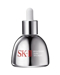 This revitalizing gel emulsion enhanced with a Vitamin C derivative and Pitera hydrates and evens skin tone. SK-II Brightening Derm Specialist moisturizes to promote a clear and translucent glow revealing brighter, more translucent skin. This revitalizing gel emulsion enhanced with a Vitamin C derivative and Pitera hydrates and evens skin tone. SK-II Brightening Derm Specialist moisturizes to promote a clear and translucent glow revealing brighter, more translucent skin.