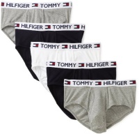 Tommy Hilfiger Men's 5-Pk Underwear Classic 100% Cotton Assorted Briefs (Medium) Tommy Hilfiger Men's 5-Pk Underwear Classic 100% Cotton Assorted Briefs (Medium)