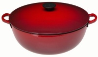 Le Creuset Enameled Cast-Iron 7-1/2-Quart Bouillabaisse Pot, Cherry