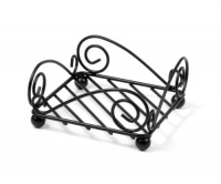 Spectrum 43910 Scroll Flat Napkin Holder, Black Spectrum 43910 Scroll Flat Napkin Holder, Black