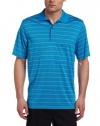 IZOD Men's Big-Tall Short Sleeve Jersey Stripe Polo, Cloisonne Blue, 4X-Large