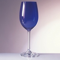 Elegant, colored glassware from Germany. Dishwasher safe. Elegant, colored glassware from Germany. Dishwasher safe.