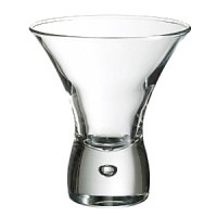 Set of 6 beautiful, uniquely shaped mini glasses for a host with a million ideas! The concept of truly 'eating' from a glass is meant to be a treat and stimulus to the eye and seems to invite feelings of both humor and luxury to an otherwise predictable dining experience. Set of 6 beautiful, uniquely shaped mini glasses for a host with a million ideas! The concept of truly 'eating' from a glass is meant to be a treat and stimulus to the eye and seems to invite feelings of both humor and luxury to an otherwise predictable dining experience.