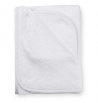 American Baby Company 100% Cotton Terry Hooded Towel Set, White American Baby Company 100% Cotton Terry Hooded Towel Set, White