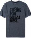 Keep motivation close at hand with this graphic t-shirt from Nike.