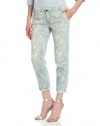 Joe's Jeans Women's Slouchy High Water Trouser Fiji Palm