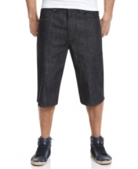 Gearing up for the spring and summer? When the warm weather rolls around, you've got no choice but to jump right into these baggy denim shorts when you want to keep it loose and laid-back. Gearing up for the spring and summer? When the warm weather rolls around, you've got no choice but to jump right into these baggy denim shorts when you want to keep it loose and laid-back.