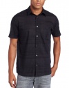 Calvin Klein Sportswear Men's Short Sleeve Yarn Dye Ombre Plaid