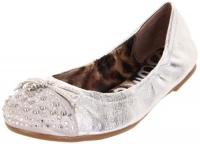 Sam Edelman Girls Beatrix Ballet Flat (Little Kid/Big Kid),Silver,2 M US Little Kid Sam Edelman Girls Beatrix Ballet Flat (Little Kid/Big Kid),Silver,2 M US Little Kid