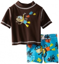 Carter's Baby-Boys Newborn Monkey RG Set, Brown, 6-9 Months Carter's Baby-Boys Newborn Monkey RG Set, Brown, 6-9 Months