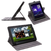 MoKo(TM) 360 Degree Rotating Detachable Cover Case for Asus Transformer Pad TF300, BLACK (with Vertical and Horizontal Stand, Elastic Hand Strap, and Stylus Loop) MoKo(TM) 360 Degree Rotating Detachable Cover Case for Asus Transformer Pad TF300, BLACK (with Vertical and Horizontal Stand, Elastic Hand Strap, and Stylus Loop)