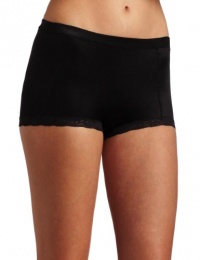Maidenform Women's Lo-Cal Dressing Dream® Boyshort With Lace Underwear Maidenform Women's Lo-Cal Dressing Dream® Boyshort With Lace Underwear