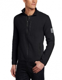 Calvin Klein Sportswear Men's Logo Full Zip Milano Sweater Calvin Klein Sportswear Men's Logo Full Zip Milano Sweater