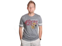 NFL San Francisco 49ers Throwback Stripe T-Shirt NFL San Francisco 49ers Throwback Stripe T-Shirt