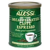Alessi Decaf Espresso Ground Coffee, 8.8-Ounce Cans (Pack of 6) Alessi Decaf Espresso Ground Coffee, 8.8-Ounce Cans (Pack of 6)