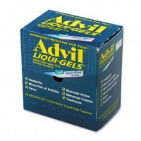 Acme United Advil Liqui-Gels Pain Reliever Refill, 50 Two-Packs per Box Acme United Advil Liqui-Gels Pain Reliever Refill, 50 Two-Packs per Box