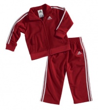 adidas Baby-Boys Infant Infant Core Tricot Set, Red, 3 Months adidas Baby-Boys Infant Infant Core Tricot Set, Red, 3 Months