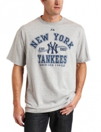 MLB New York Yankees Dial It Up Short Sleeve Basic Tee Men's MLB New York Yankees Dial It Up Short Sleeve Basic Tee Men's