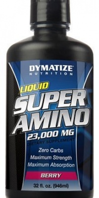 Dymatize Nutrition Liquid Super Amino 23000mg, Berry, 32 Ounce