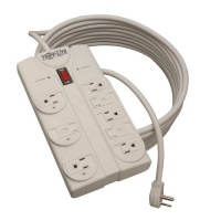 Tripp Lite TLP825 Surge Protector 120V 5-15R 8 Outlet 25ft Cord 1440 Joule Tripp Lite TLP825 Surge Protector 120V 5-15R 8 Outlet 25ft Cord 1440 Joule