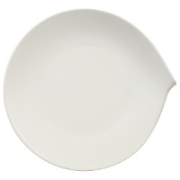 Flow is a true test of technology, and Villeroy & Boch proves yet again that it is masterful at it. Perhaps the most challenging of this collection is the conjoined Two-in-One dinner-salad conceptthe two sensual shapesseamlessly flowing together as a single unit. Its a bold concept and an option among the series, which also offers dinner and salad separately. Flat plates resemble the shape of a droplet; bowls also are organically inspired; cups have a distinctive personality with handles that flow from the rim intothe formation of a grip. Flow is a true test of technology, and Villeroy & Boch proves yet again that it is masterful at it. Perhaps the most challenging of this collection is the conjoined Two-in-One dinner-salad conceptthe two sensual shapesseamlessly flowing together as a single unit. Its a bold concept and an option among the series, which also offers dinner and salad separately. Flat plates resemble the shape of a droplet; bowls also are organically inspired; cups have a distinctive personality with handles that flow from the rim intothe formation of a grip.